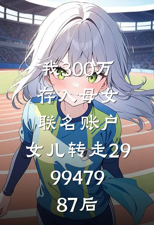 我300万存入母女联名账户，女儿转走2999479.87后