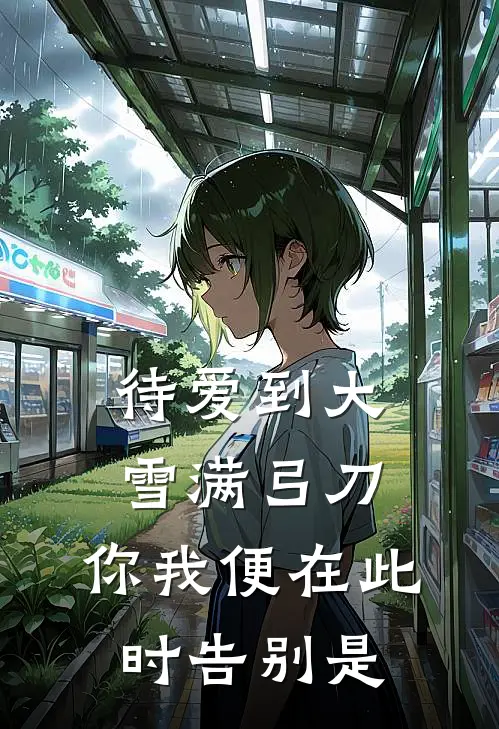 待爱到大雪满弓刀,你我便在此时告别是