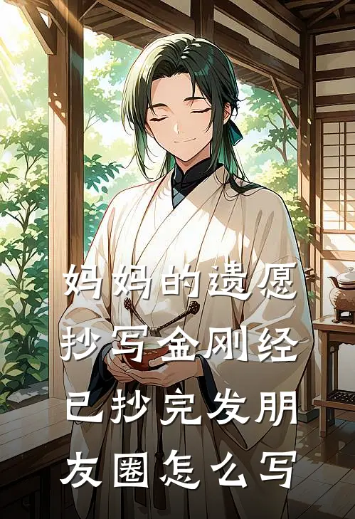 妈妈的遗愿抄写金刚经已抄完发朋友圈怎么写